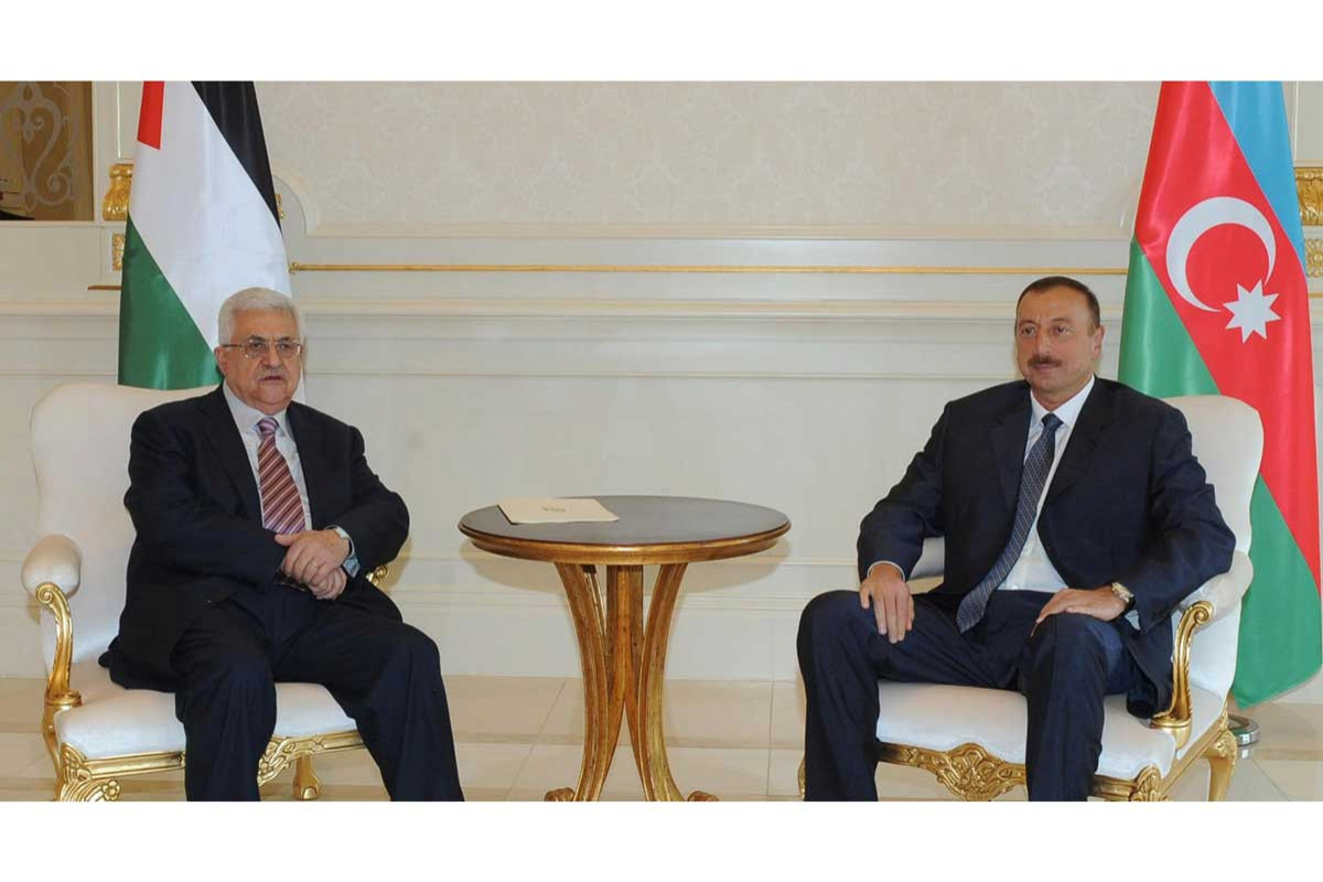 Mahmud Abbas Prezident İlham Əliyevi təbrik edib