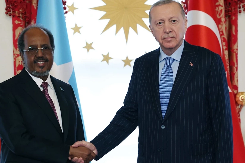 Ərdoğan Somali Prezidenti ilə görüşüb
