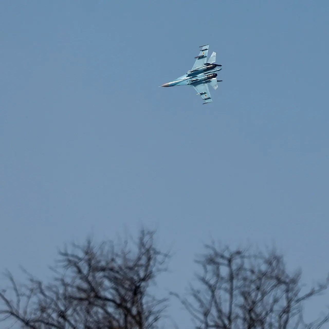 Rusiya Ukraynanın Su-27 təyyarəsini vurub