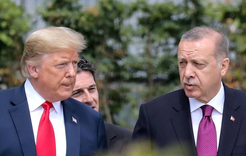 Ərdoğan və Tramp arasında telefon danışığı olub