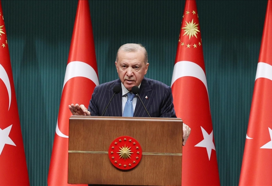 Rəcəb Tayyib Ərdoğan: Türkiyə beynəlxalq hüquqa zidd hərəkətləri qəbul etmir