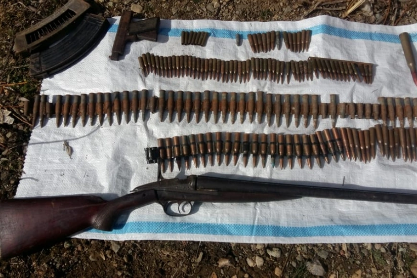 Polis əməkdaşları tərəfindən 20 tüfəng aşkarlanıb