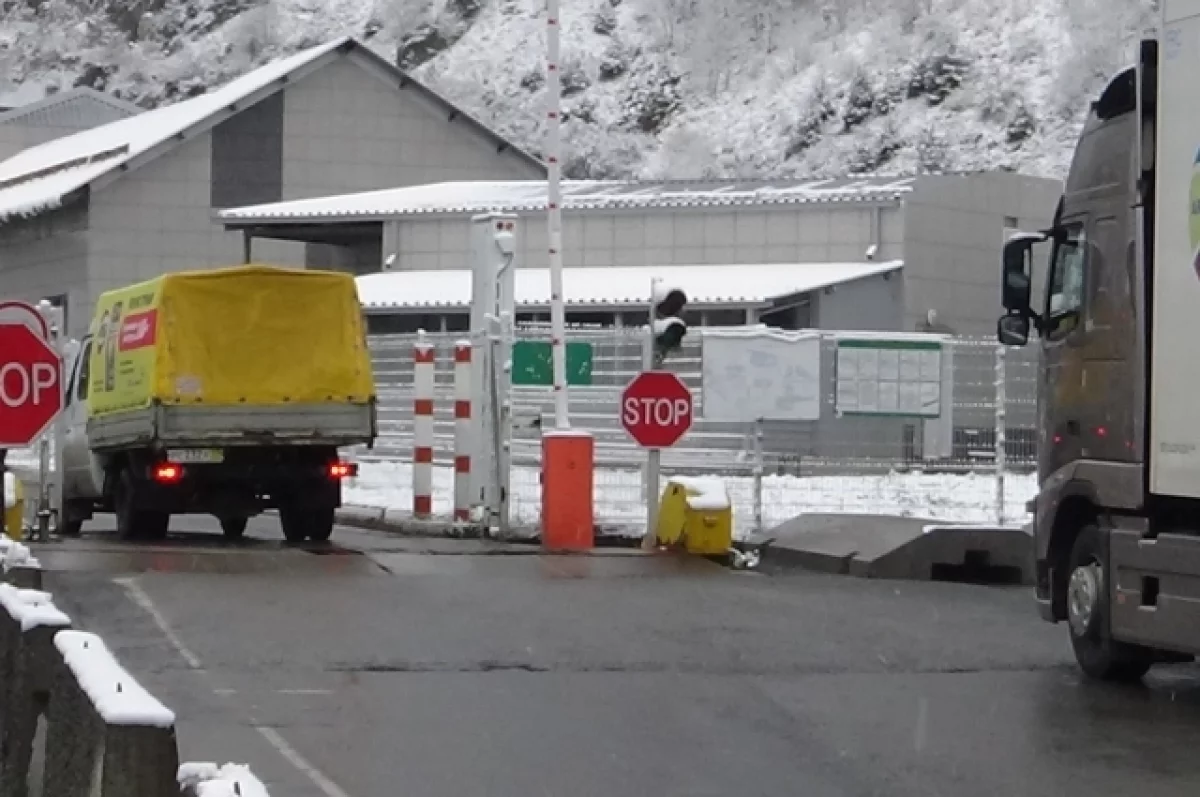 Şimali Osetiyada Gürcüstan Hərbi Yolu müvəqqəti olaraq bağlanıb