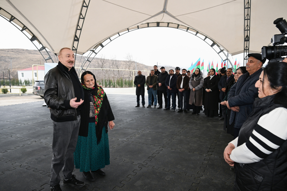 İlham Əliyev Ağdərədə Aşağı Oratağ, Çıldıran, Heyvalı və Çapar kəndlərinin sakinləri ilə görüşüb - YENİLƏNİB 