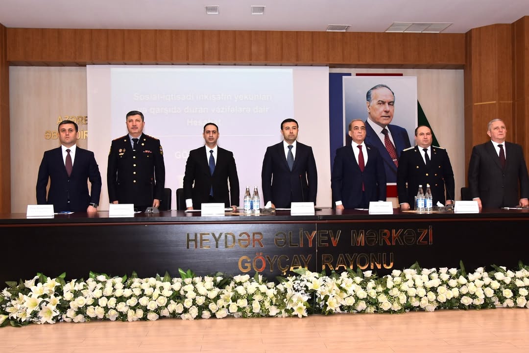 Göyçayda 2025-ci ilin yekunlarına dair hesabat müşavirəsi keçirilib - FOTO