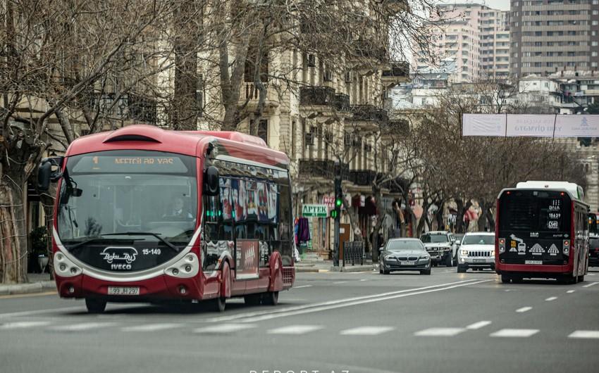 Bu avtobusların hərəkət sxemi dəyişdirilir - SİYAHI 