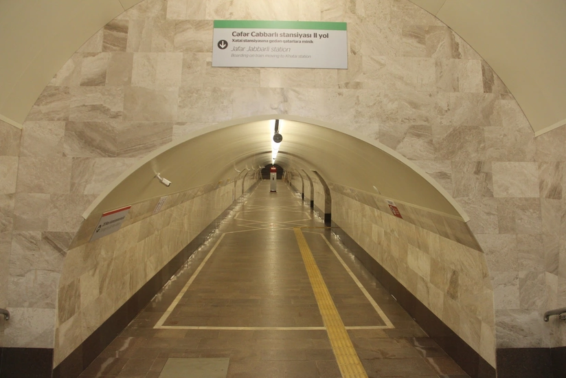 Metronun “28 May”-“Cəfər Cabbarlı” stansiyaları arasında əlavə piyada tunelinin inşasına başlanılıb