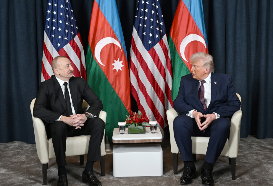Davosda İlham Əliyev ilə Donald Tramp arasında görüş keçirilib - YENİLƏNİB