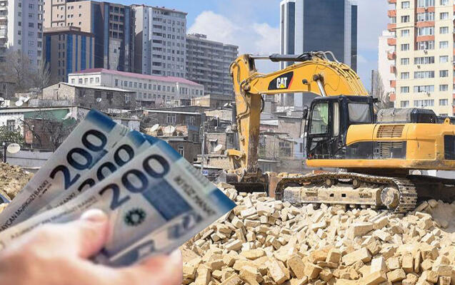 Bu ərazidə söküntü başlayır - Kvadratına 2500 manat