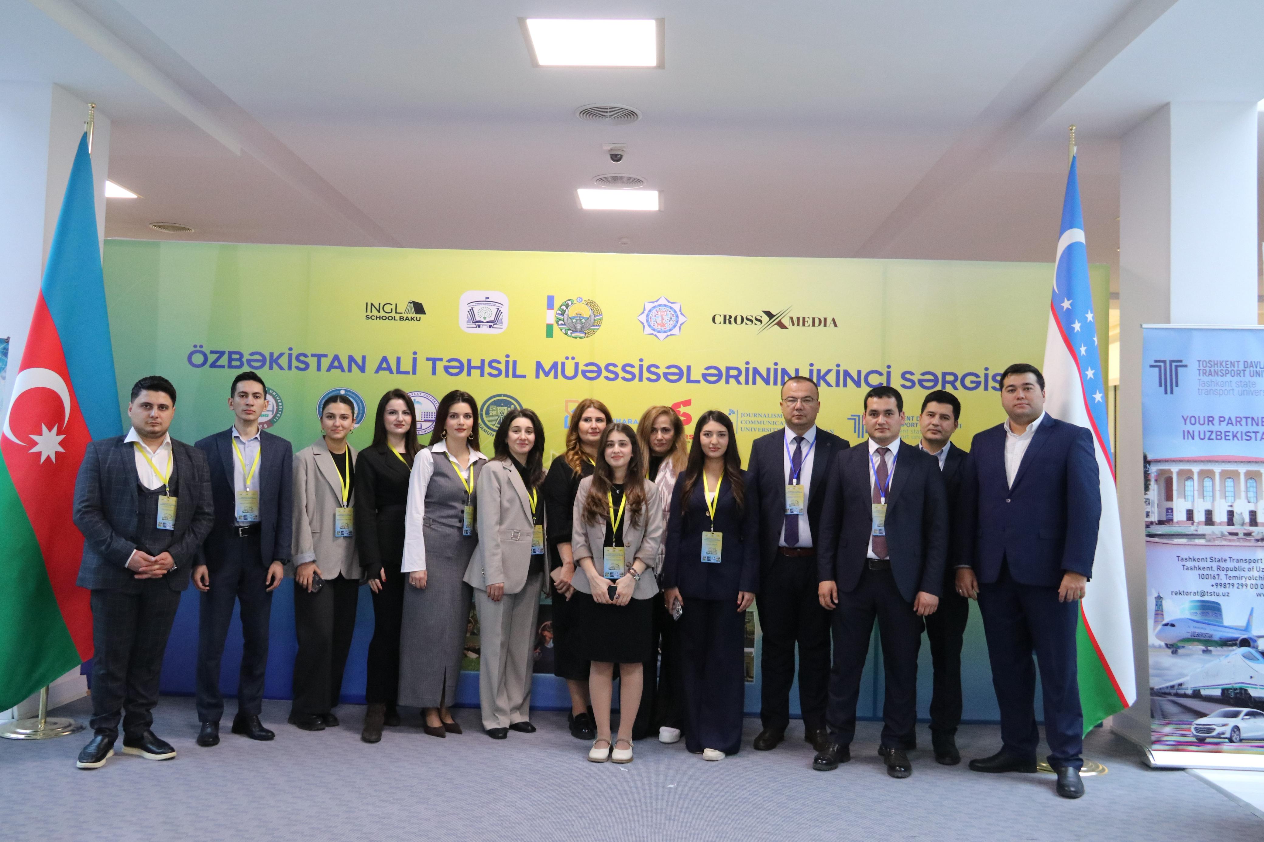 Bakıda Özbəkistan Universitetlərinin II Təhsil Sərgisi keçirilib - FOTO