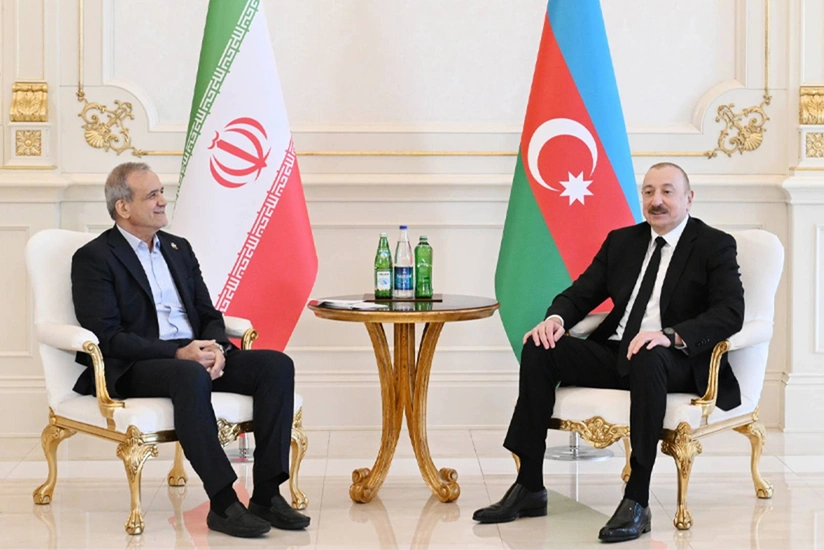  İlham Əliyev Məsud Pezeşkiana zəng edib