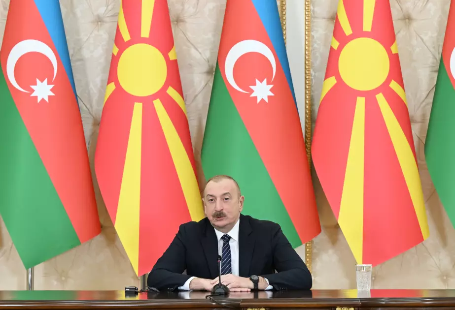 İlham Əliyev: Şadam ki, Azərbaycanla Şimali Makedoniya arasında siyasi dialoq dinamik xarakter alır