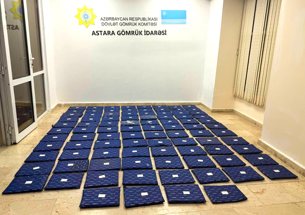 "Qarpız" yükündə gizlədilən külli miqdarda narkotik aşkar edilib - FOTO