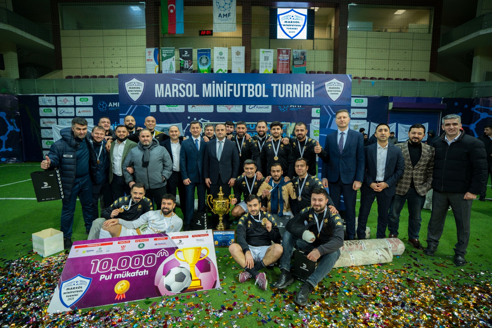“Marsol Minifutbol Turniri 2025” başa çatdı – çempion “KOBİA” oldu - FOTO
