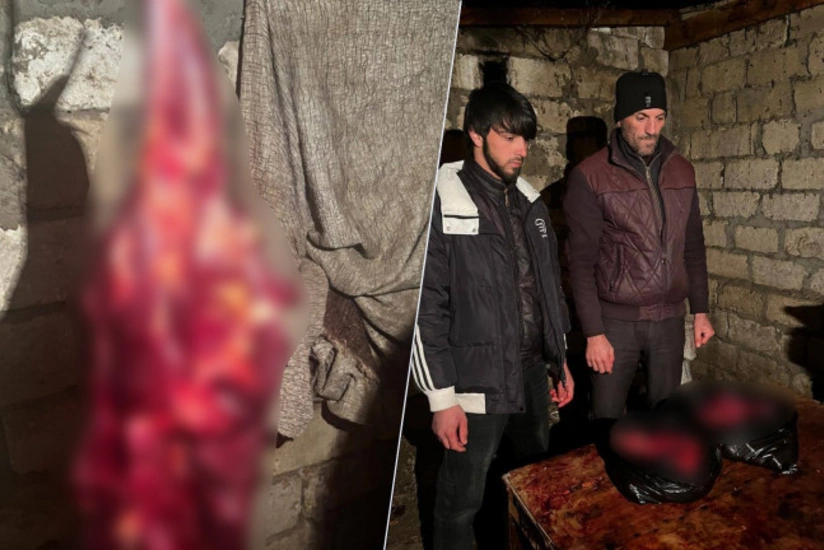 Tərtərdə 150 kq-a yaxın yararsız at ətinin satışa çıxarılmasının qarşısı alınıb