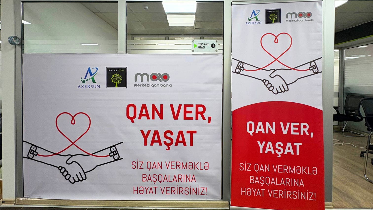 “Bazarstore” qanvermə aksiyası keçirib - FOTO