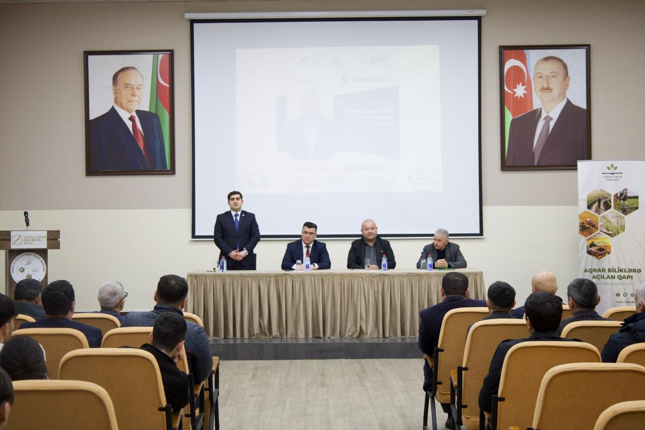 İsmayıllı və Qəbələdə taxılçılıqla bağlı yeni təlimlər keçirilib - FOTO