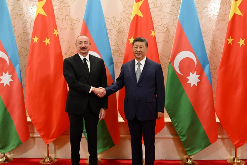 İlham Əliyev Çin Sədrini Bahar bayramı münasibətilə təbrik edib
