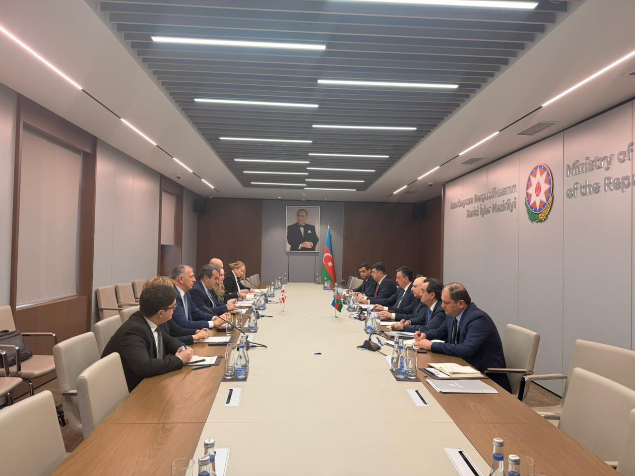 Azərbaycanla Gürcüstan arasında siyasi məsləhətləşmələrin növbəti raundu keçirilib - FOTO