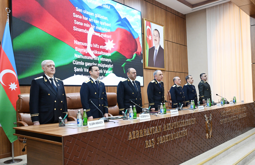 Prokurorluq əməkdaşlarına və media qurumlarına mükafatlar təqdim olunub - FOTO