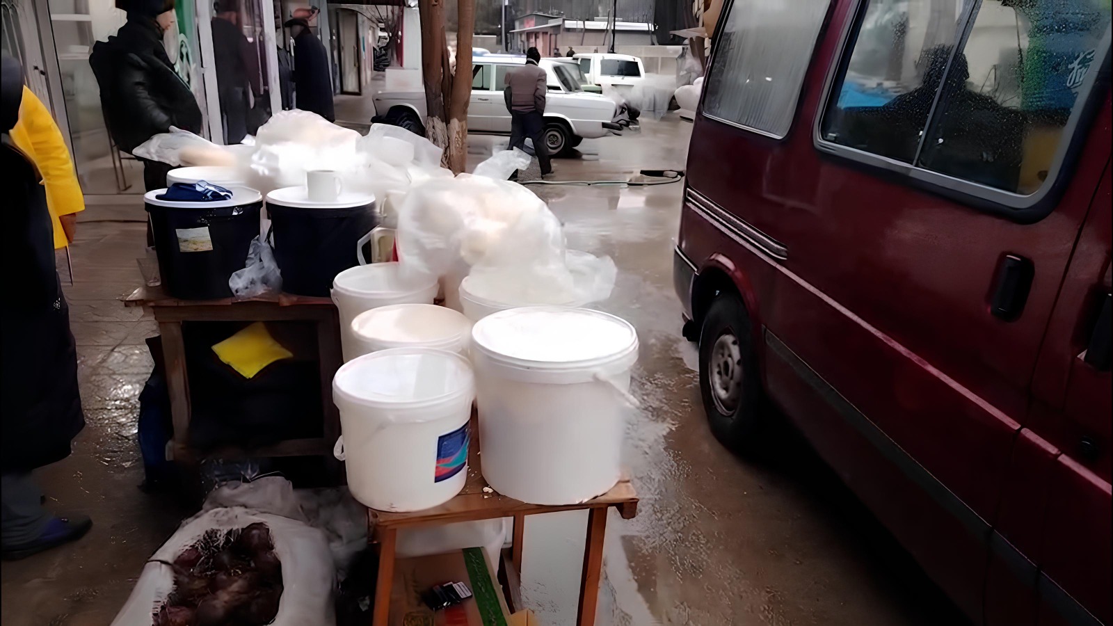 Neftçala ərzaq bazarında nöqsanlar aşkarlanıb - FOTO/VİDEO