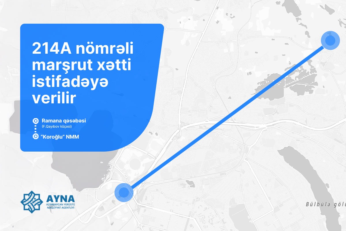 Bakıda yeni marşrut xətti istifadəyə verildi