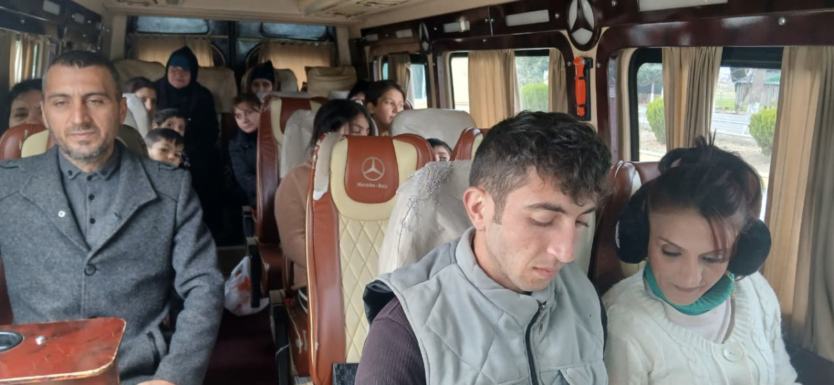 Ağdərə rayonuna daha 293 nəfər qayıdıb - YENİLƏNİB - FOTO