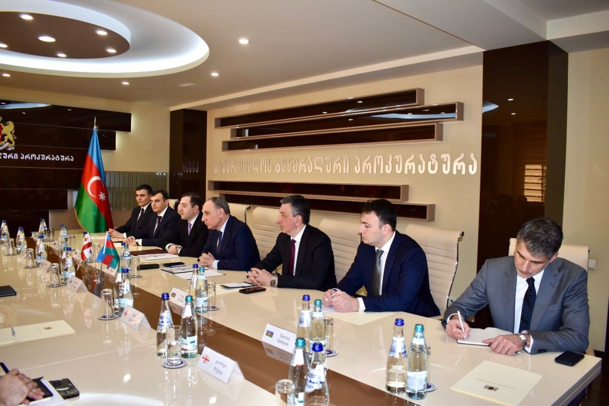 Baş prokuror Kamran Əliyev Gürcüstana səfərə gedib