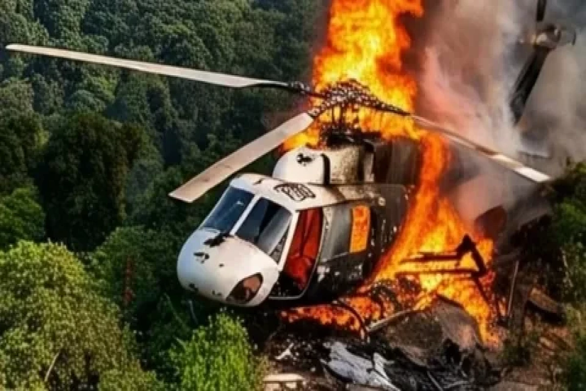 Peruda hərbi helikopterin qəzaya uğraması nəticəsində 15 nəfər ölüb