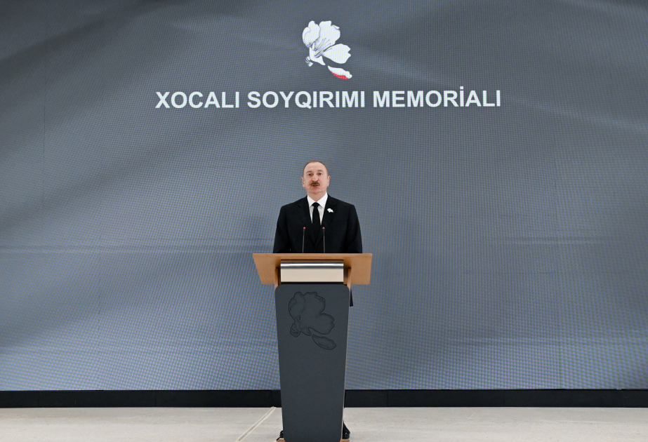 İlham Əliyev: Memorial Kompleksin timsalında biz Azərbaycan xalqının əyilməz ruhunu görürük