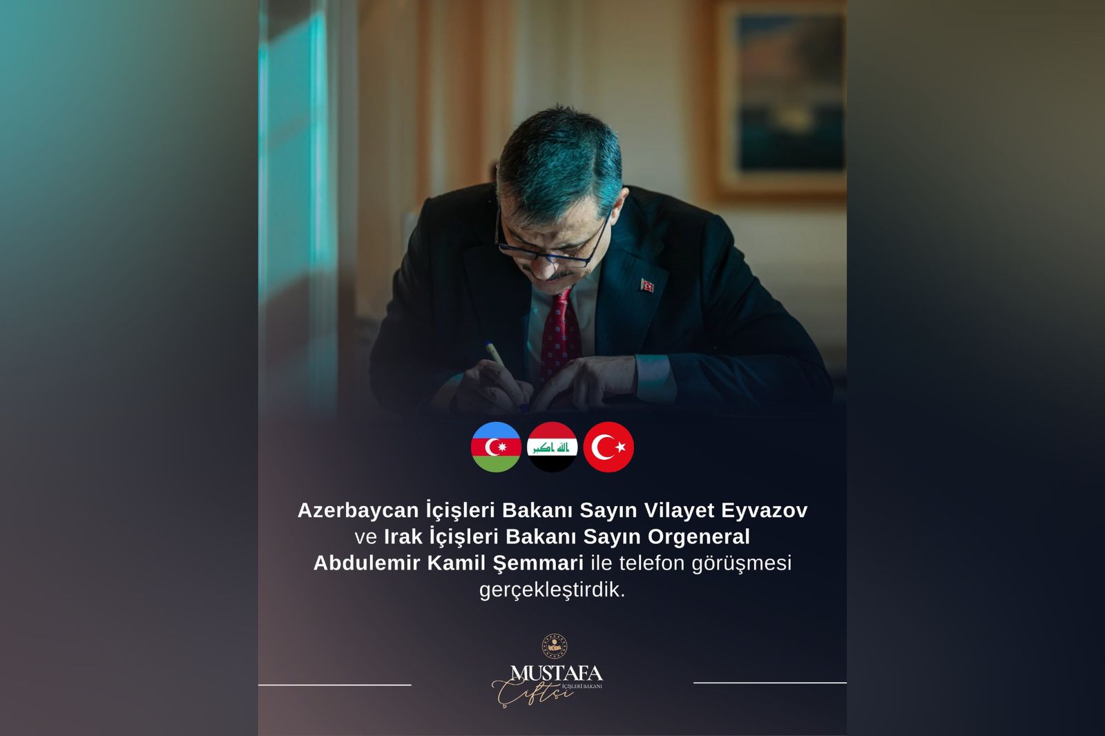 Türkiyə və Azərbaycan daxili işlər nazirləri telefonda danışıb