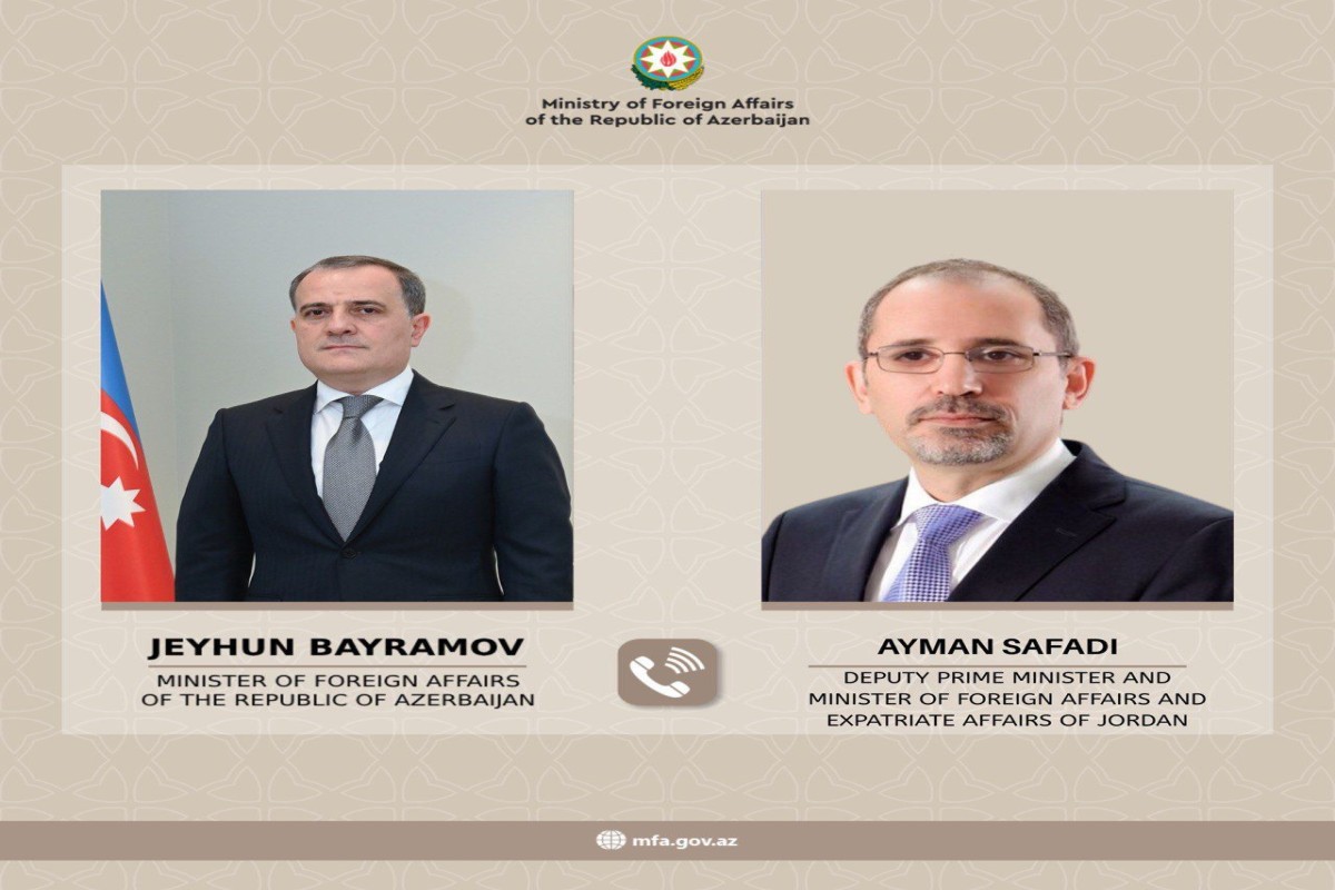 Azərbaycanla İordaniya Yaxın Şərqdəki mövcud vəziyyəti müzakirə ediblər