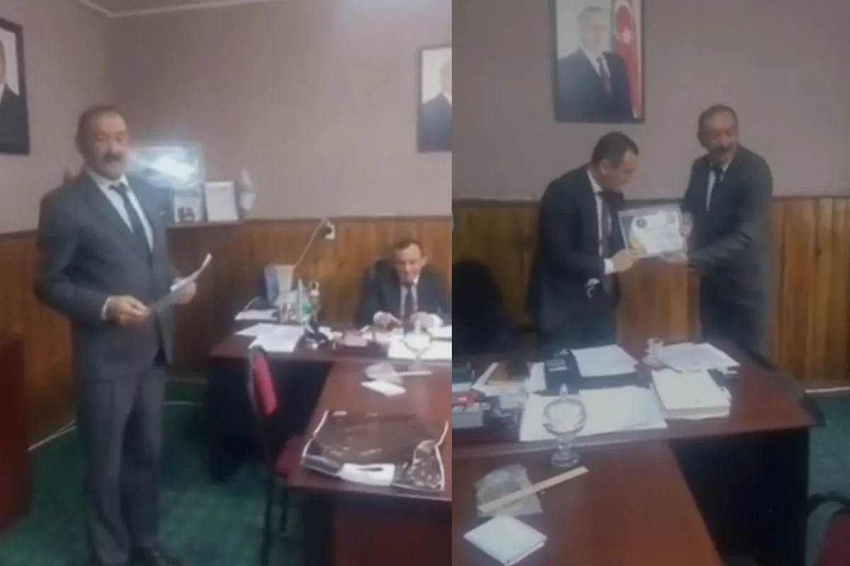 Gədəbəydə saxta təltiflə aldadılan məmur borclu çıxdı - VİDEO