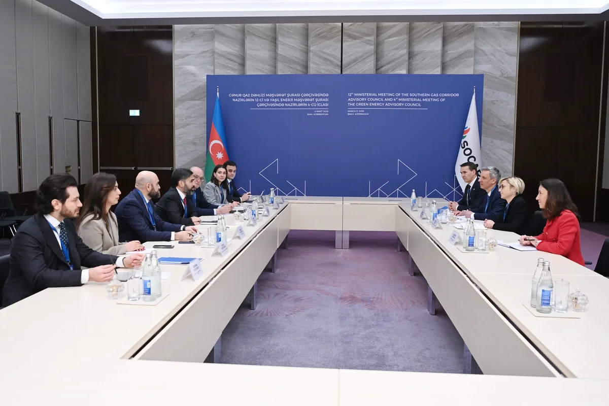 SOCAR və "TotalEnergies" "Abşeron" yatağının tammiqyaslı işlənməsini müzakirə edib - FOTO