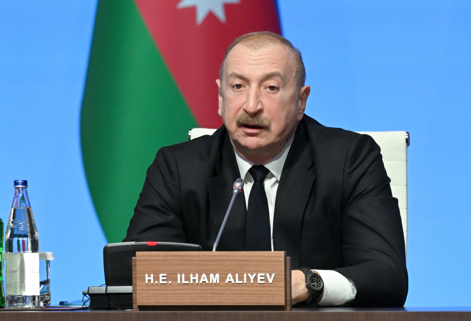 Prezident: Azərbaycan enerji ehtiyatlarının etibarlı tranziti ölkəsi rolunu oynayır