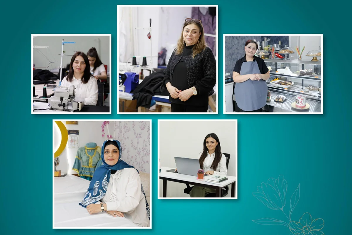 Ötən il özünüməşğulluq proqramı üzrə 6,5 mindən çox qadın üçün kiçik ailə təsərrüfatları yaradılıb