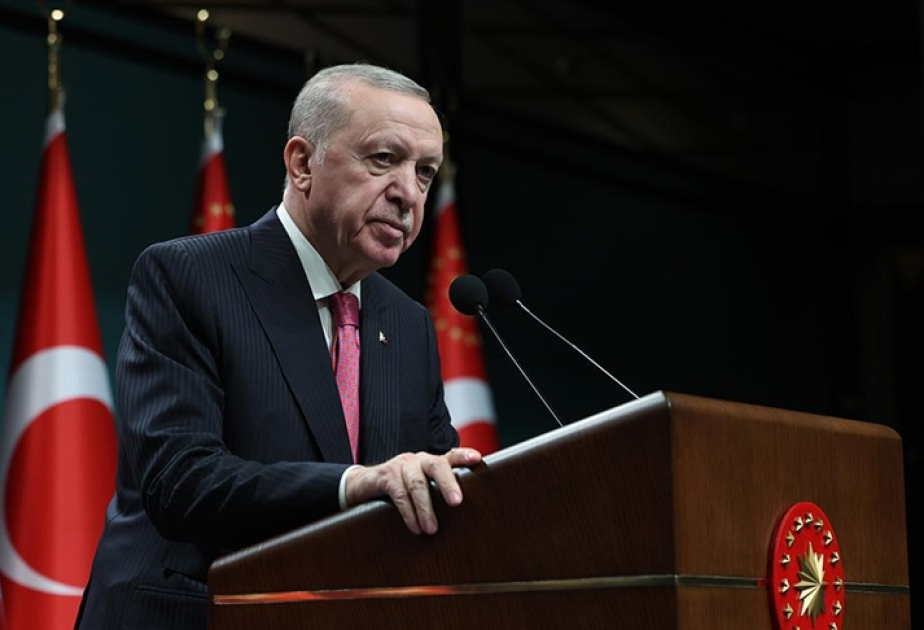 Prezident Ərdoğan: Qardaş ölkələrlə, xüsusən də Azərbaycanla həmrəyik
