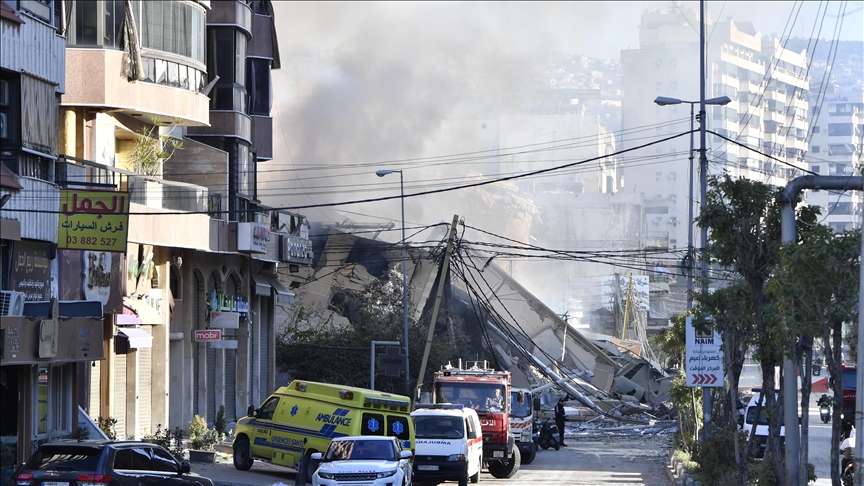 Son bir həftə ərzində Livanda 700 min insan didərgin düşüb