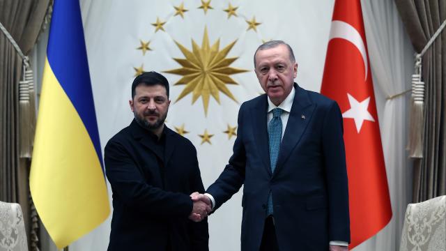 Türkiyə və Ukrayna prezidentləri İran ətrafındakı vəziyyəti müzakirə ediblər