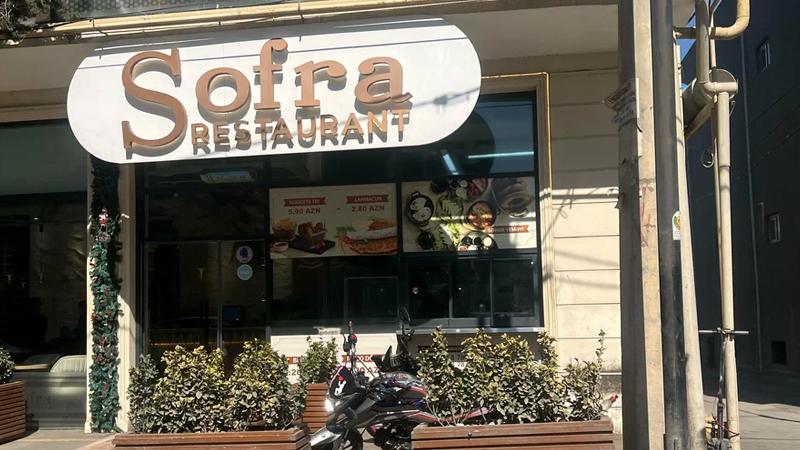 "Sofra" restoranında oğurluq hadisəsi baş verib