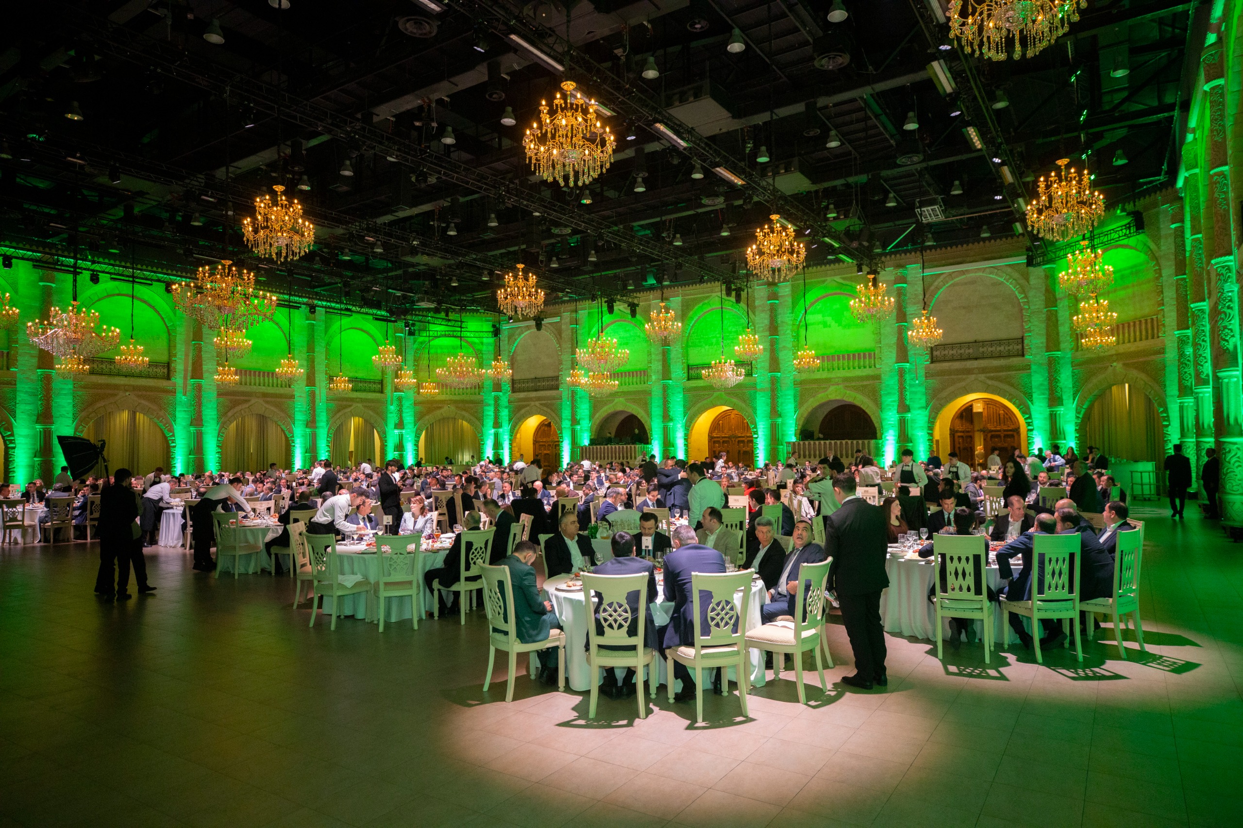 Sahibkarlarla birgə ənənəvi iftar süfrəsi təşkil olunub - FOTO