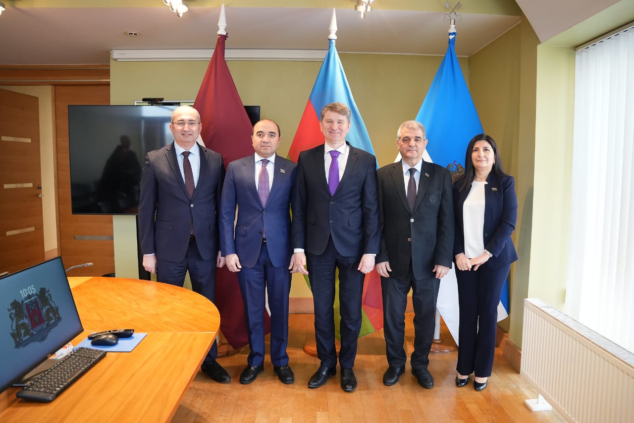 Milli Məclisin deputatları Riqada səfərdədirlər - FOTO