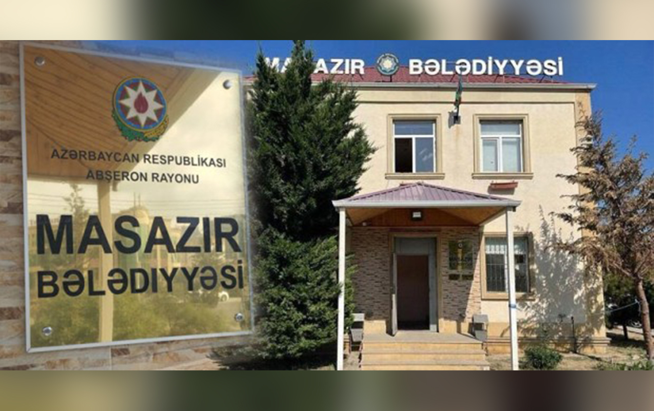 Masazır bələdiyyəsinin sabiq sədri saxlanıldı