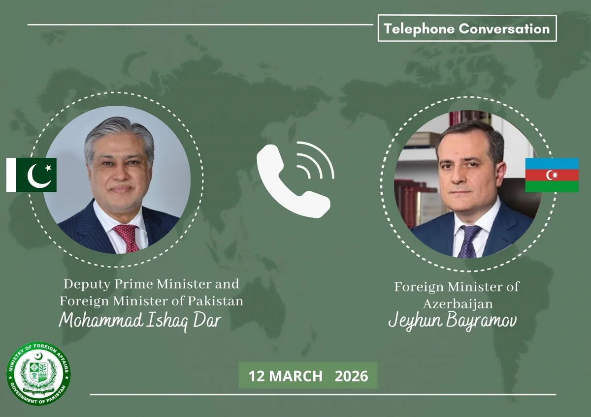 Ceyhun Bayramov pakistanlı həmkarı ilə regiondakı prosesləri müzakirə ediblər
