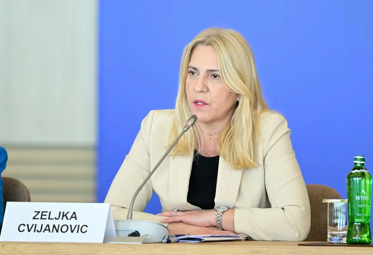 Jelka Tsviyanoviçin Azərbaycana səfəri başa çatıb