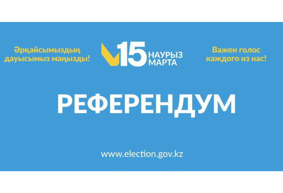 Qazaxıstanda yeni Konstitusiya üzrə referendum keçirilir