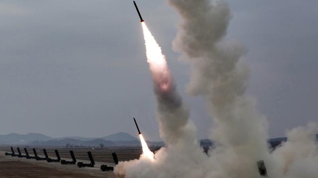 Şimali Koreya uzaq mənzilli artilleriya təlimləri keçirib