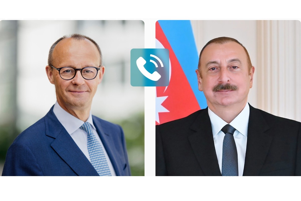  İlham Əliyevlə Fridrix Merts arasında telefon danışığı olub