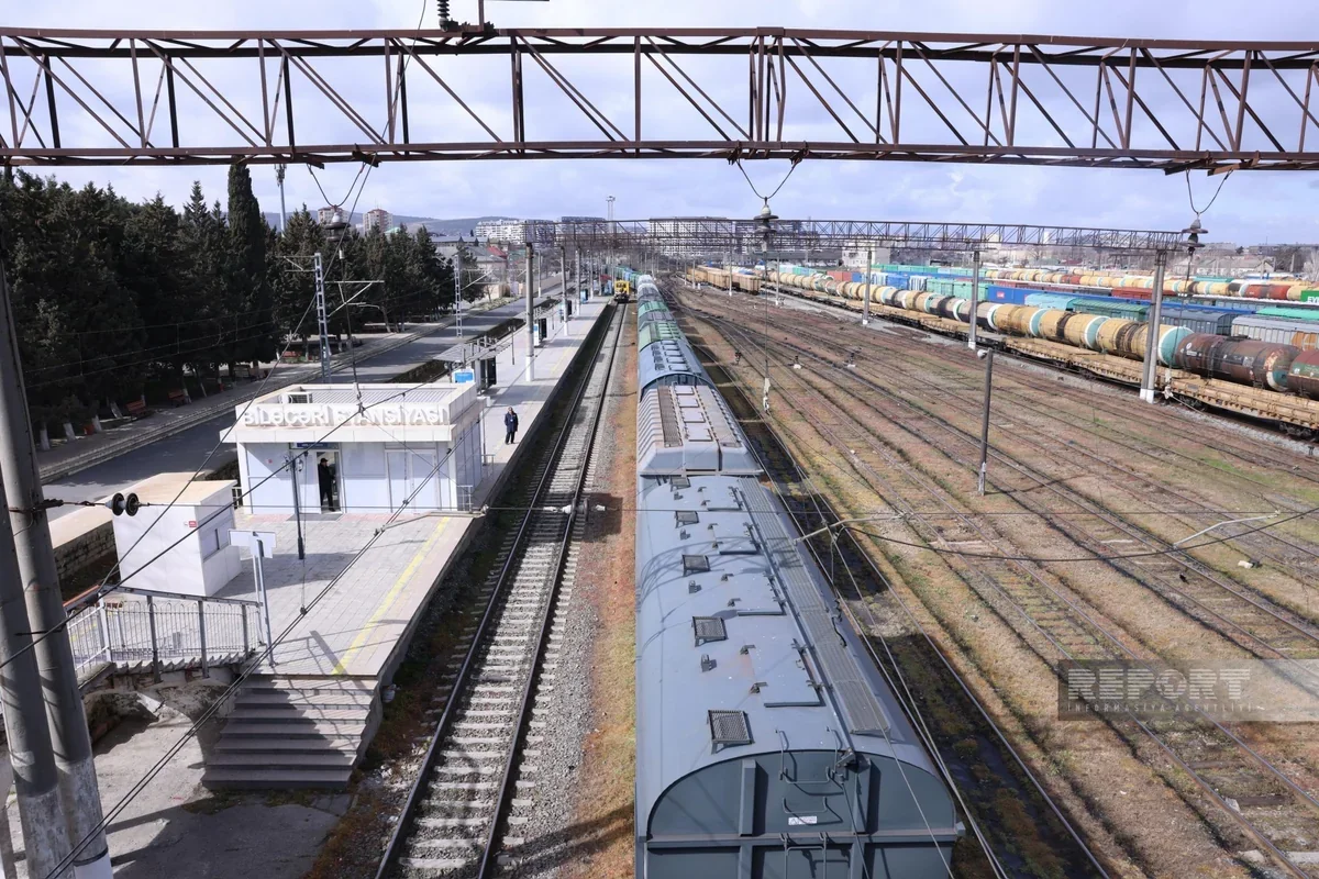 Azərbaycandan keçməklə Ermənistana göndərilən Rusiya taxılı Biləcəridən yola salınıb