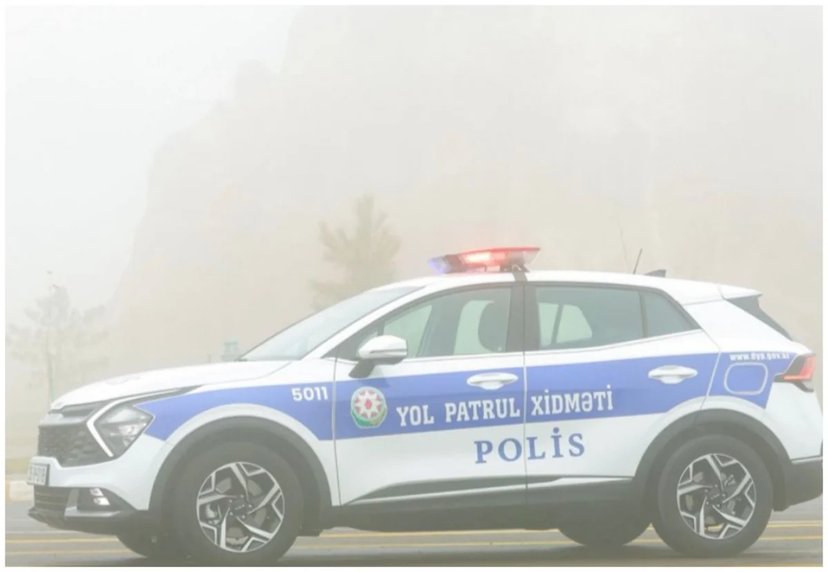 Dumanlı hava ilə bağlı sürücülərə xəbərdarlıq edildi